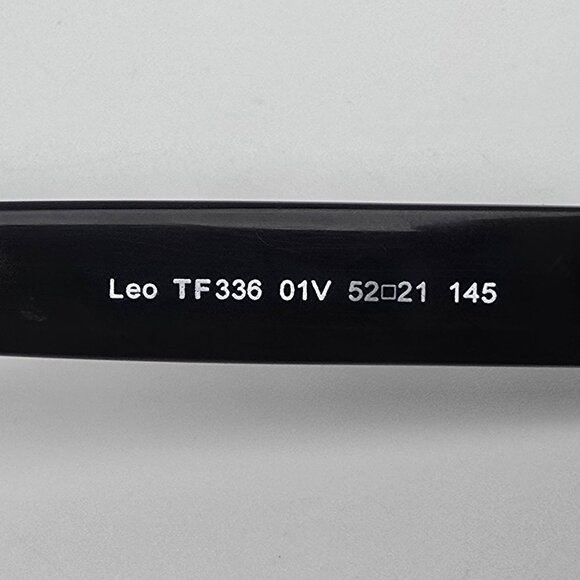 *SOLD* Tom Ford TF336 01V Leo Black Frame Grey Lens Sunglasses w/ Case Italy - Picture 8 of 15